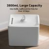 Square pet water dispenser, silent circulating water, multi-layer filtration, clean and hygienic